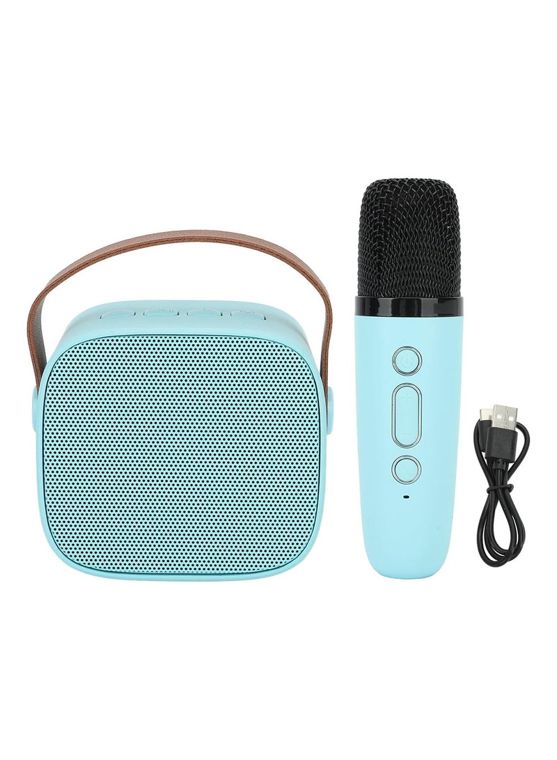 Toyland Wireless Karaoke Speaker Set with Microphone – Portable Bluetooth Singing System with USB Charging-Blue - Image 3